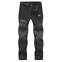 BenBoy Pantaloni Trekking Uomo Invernali Impermeabile Pantaloni da Sci Neve Arrampicata