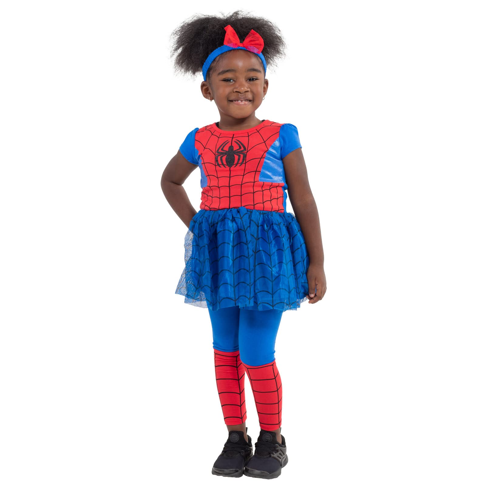 Marvel Kostium dla dziewczynek T-shirt i legginsy zestaw