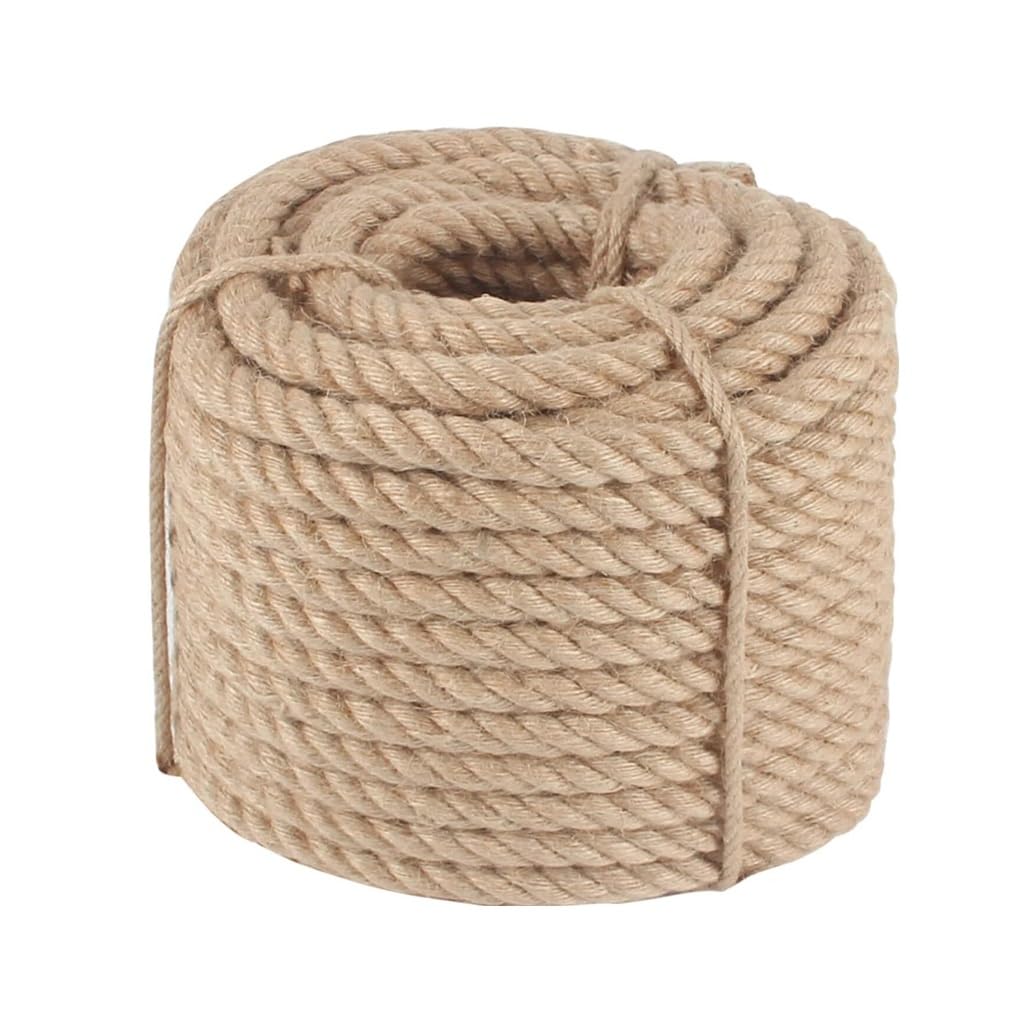 Cuerda de yute para decoración rústica de terrazas y artesanías hechas a mano
