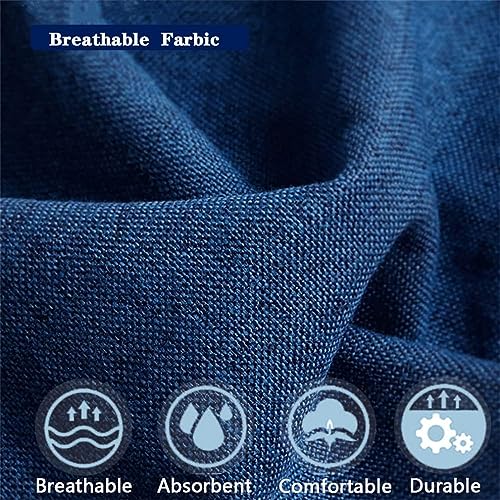 Housse de pouf de canapé moelleuse et paresseuse en tissu premium - 4