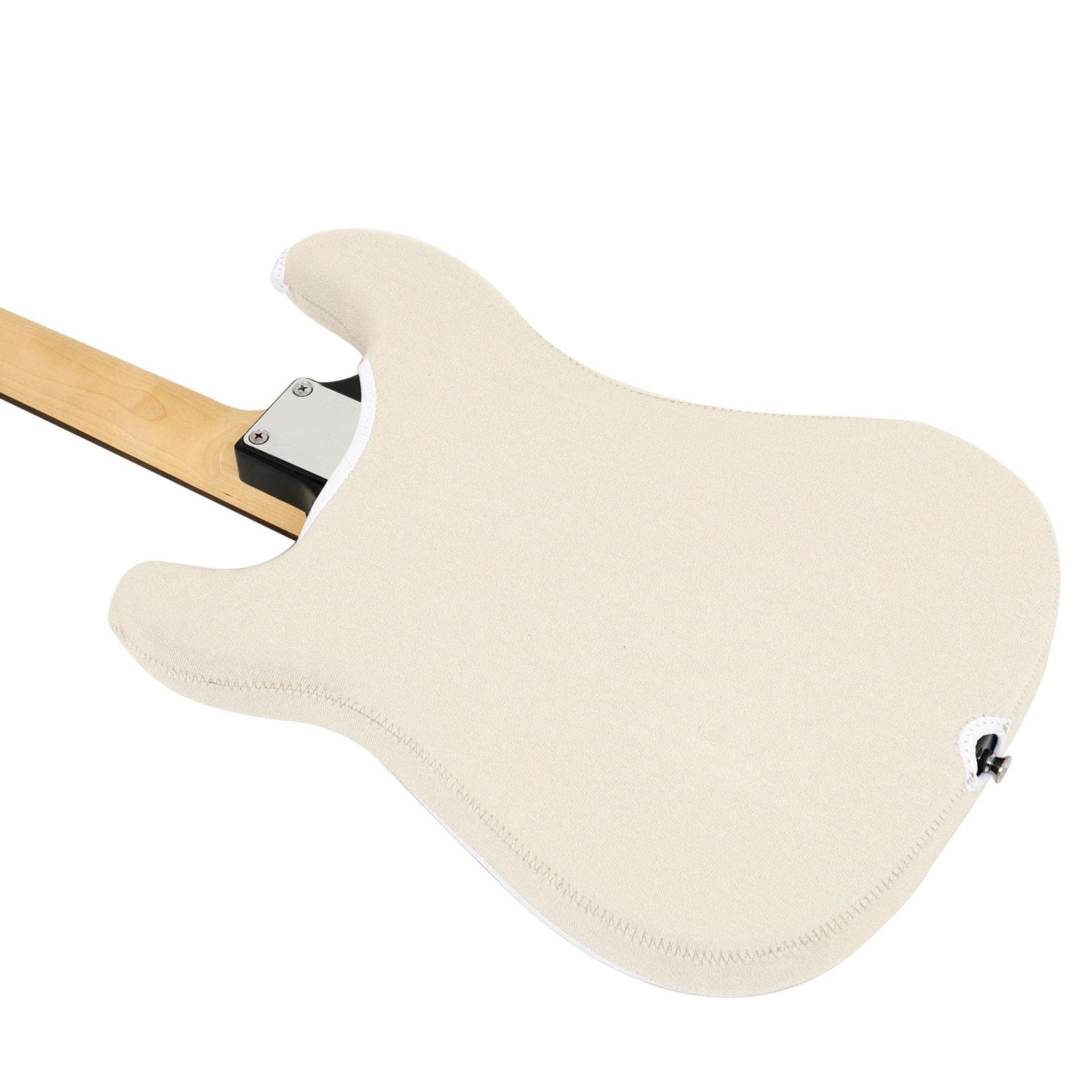Jeffergarden Manchons de Protection du Corps de Guitare électrique, Housse de Prévention de la Poussière et des Chocs pour Guitares de la Série St 39 Pouces (Beige)