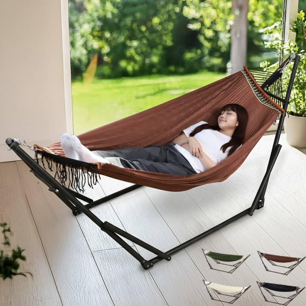 Amazon.co.jp: Bonarca ハンモック 自立式 【至福の寝心地！選べる