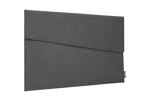 Pochette ordinateur M SIGEL BA503 en polyéthylène recyclé gris foncé, étui fin antichoc