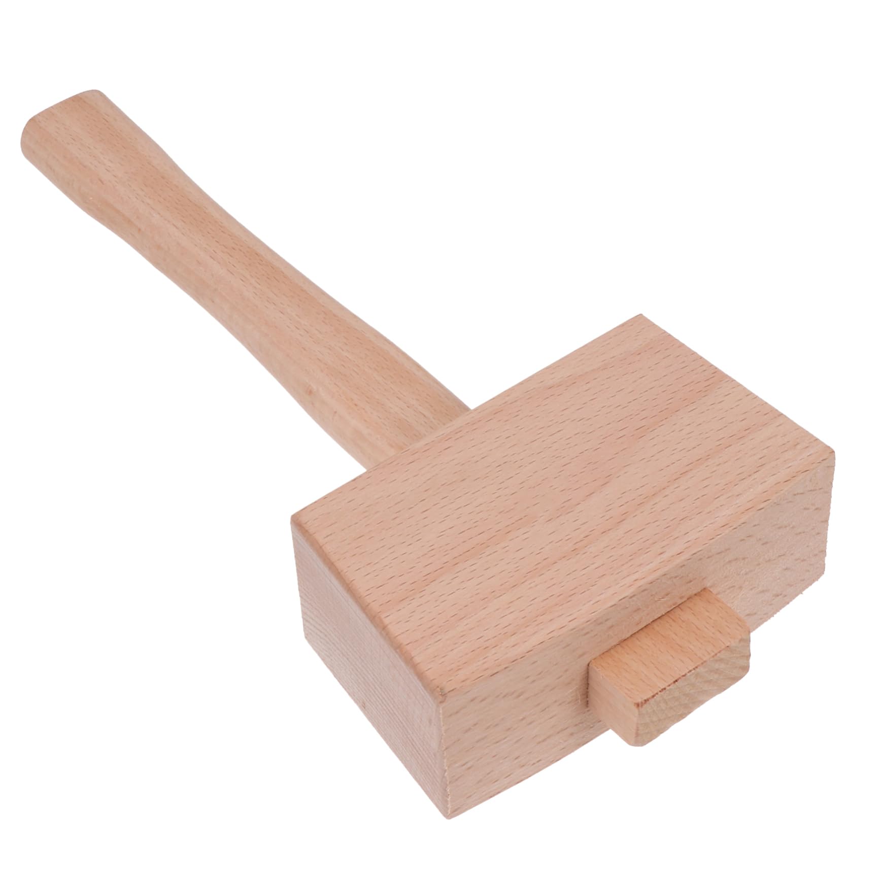 Garneck Ergonomic Ice Hammer Mallet Bar Tool Wood Hammer for Ice Grinding Tool for Home Bar