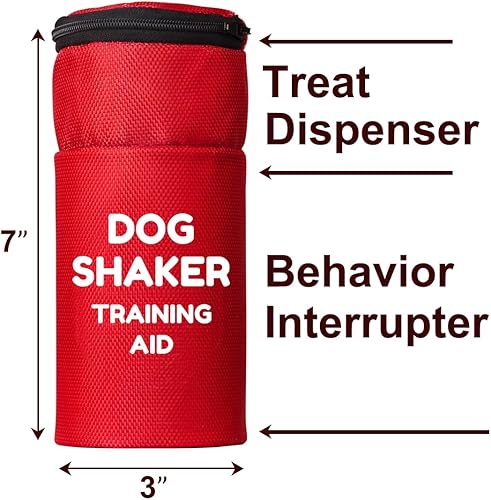 Miniatura 4 de Lata agitadora para perros, para dejar de ladrar, entrenador de sacudidas para perros, silenciador de ladridos de entrenamiento de perros, centavos,