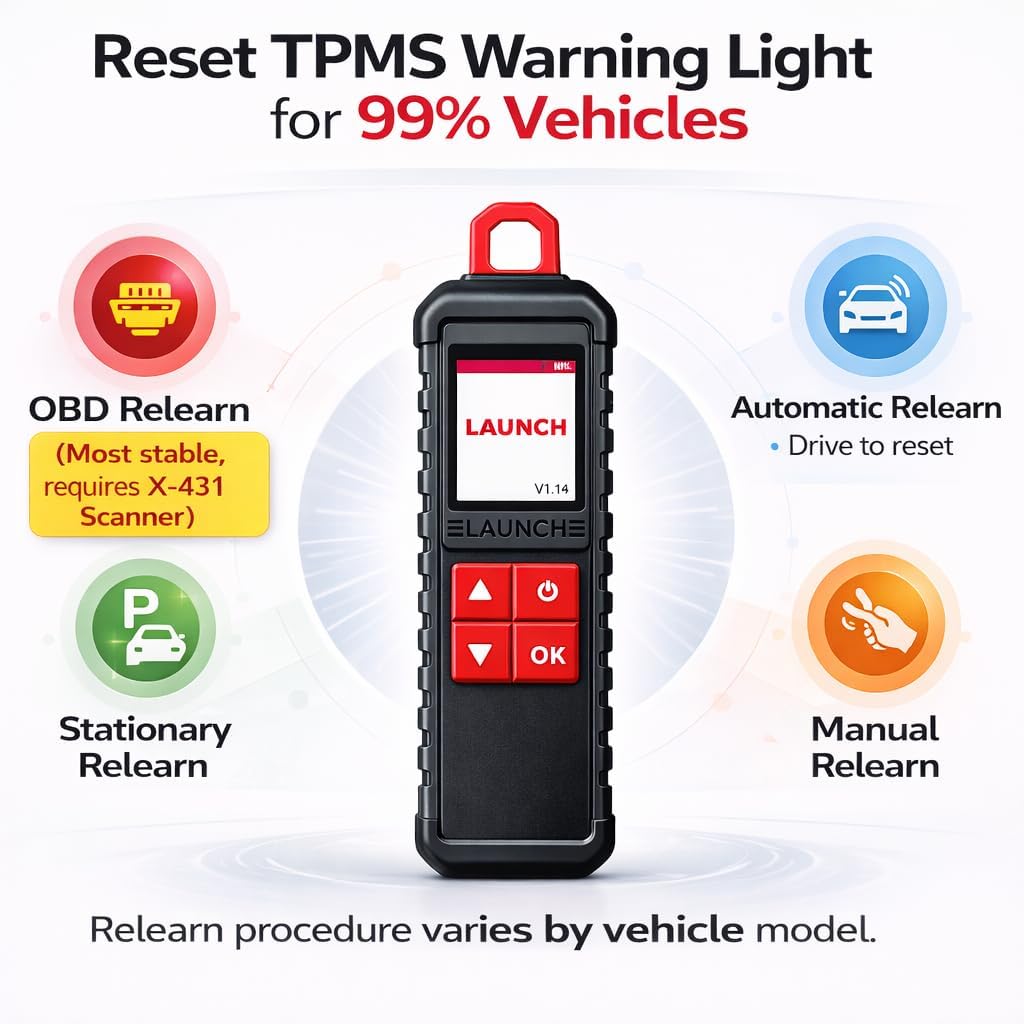 LAUNCH X431 i-TPMS+LAUNCH X-431 TSENSOR-05 TPMS Sensor