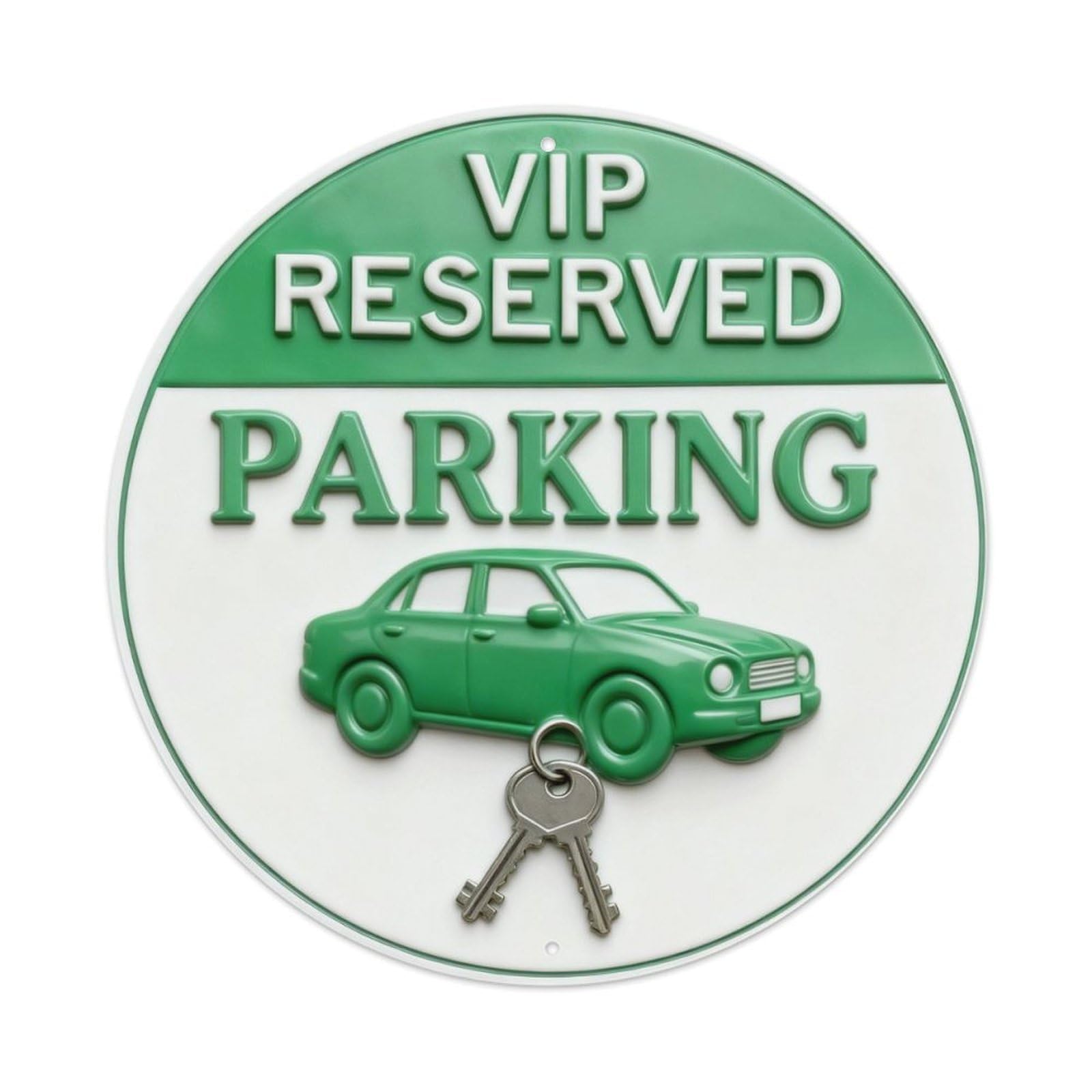 Reserved Guest Check In Parking Only Round Metal Tin Sign Vintage Wall Decor, Bar Garage Cafe Kitchen Home Wall Art Poster 8x8inches