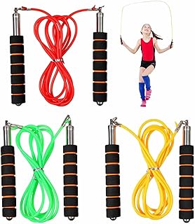 Skipping Rope, Adjustable Home Workouts Jump Rope For Fitness, Exercise, Workout,Boxing, MMA, HIIT, Fitness Gym Workouts, Random
