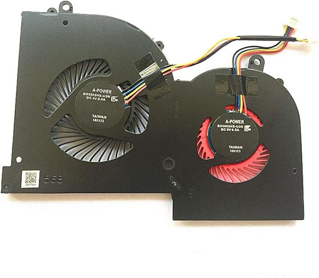 segoo New GPU Cooling Fan for MSI GS65 Stealth GS65VR P65 MS-16Q2 MS-16Q1 MS-16Q3 Series 16Q2-GPU-CW