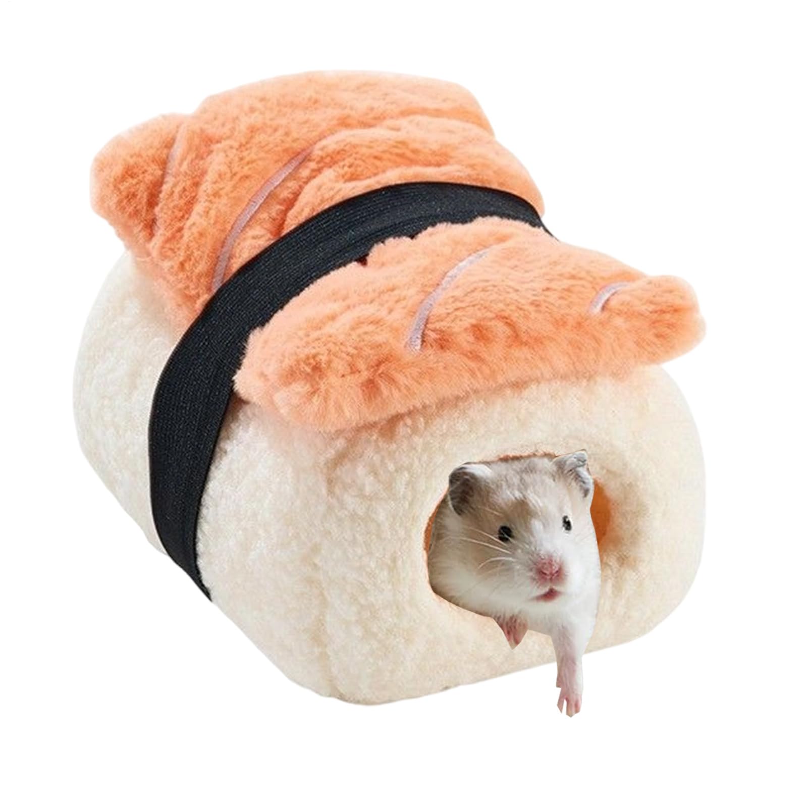 Cama para hámster suave y nido cálido de chinchilla estilo cueva