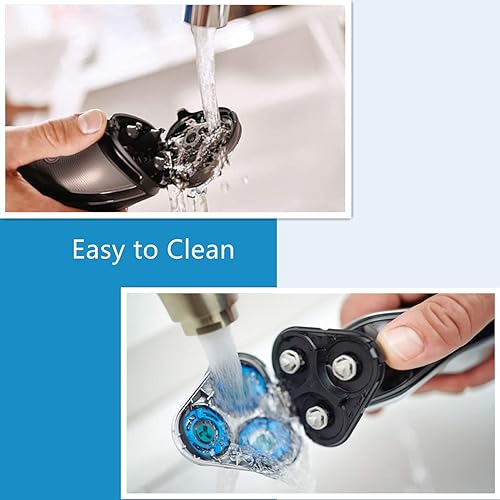 Miniatura 6 de BECHY SH30 - Cabezales de repuesto para afeitadoras Series 3000, 2000, 1000 y S738, compatibles con cuchillas ComfortCut como S1560 S3310