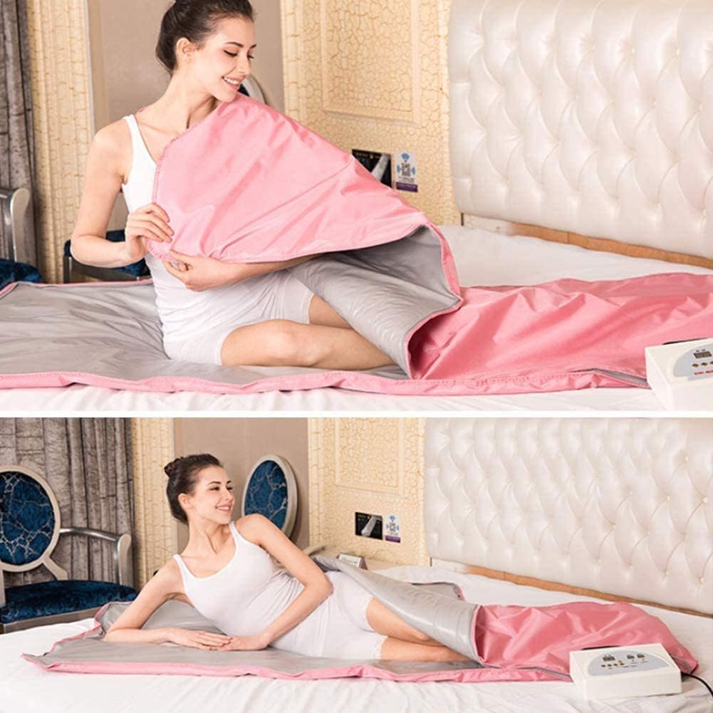 Coperta termica for sauna Macchina a vapore digitale a 2 zone Sauna Coperta dimagrante Modellamento del corpo e perdita di peso Macchina professionale for la bellezza della terapia disintossicante