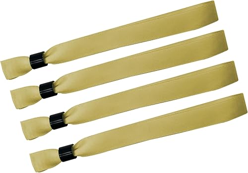 Paquete de 100 pulseras de tela para eventos, pulseras de color, actividades de festivales de música, fiesta de club, Oktoberfest, pulsera de