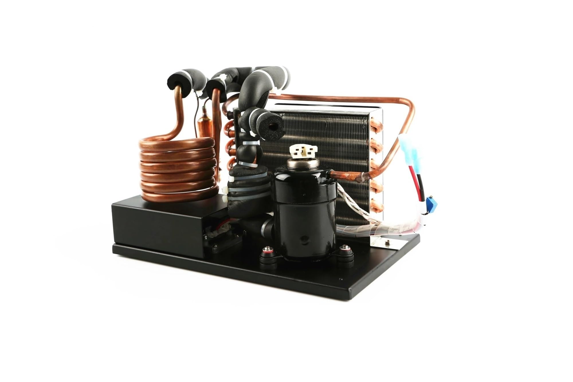 Refrigeratore compatto a serpentina in rame, 24 V CC, capacità di raffreddamento 130 W, refrigerante R134A, portatile Parti HVAC