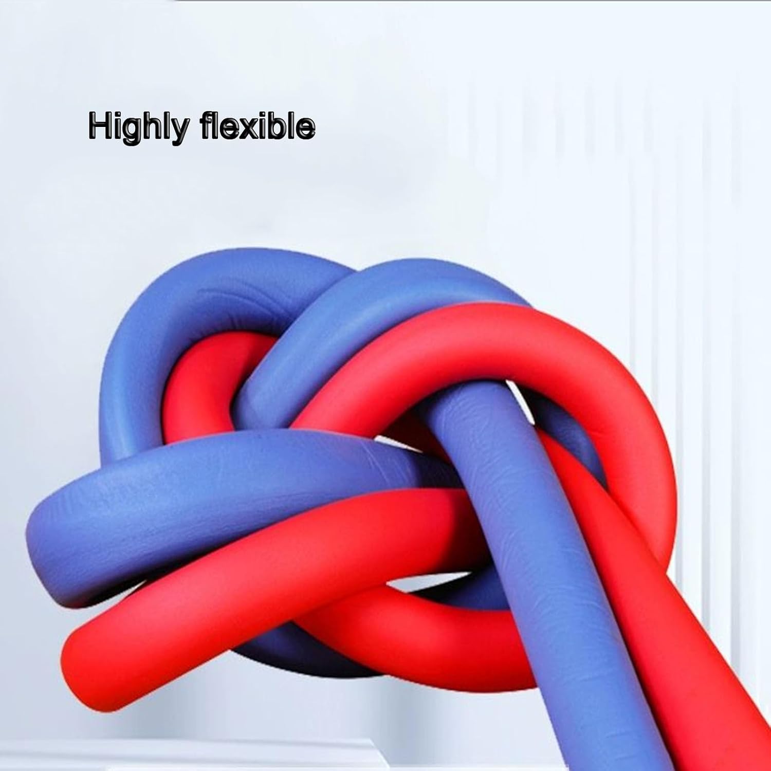 Pipe Insulation Foam Tube, Closed Cell Foam Hose, Flame Retardant Anti Freezing Self Seal for Winter Freeze Protection Hot Cold Water Pipe(Red,T20MM X ID43.0MM X 1M)