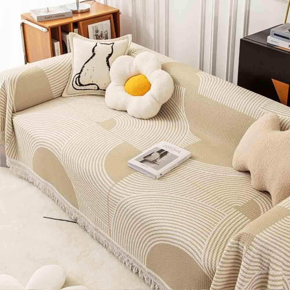 Jvfbjlf One Color Machine-Washable, Breathable And Elegant Interior Accessories Soft And Stylish Furniture Covers