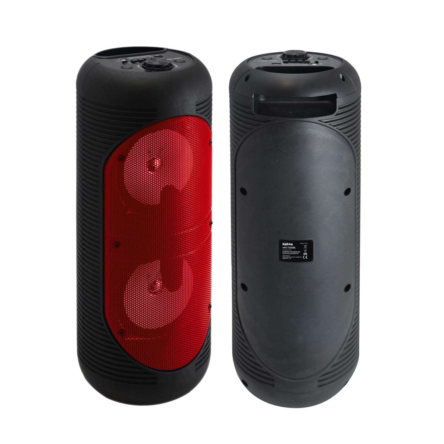 Karma Cassa Audio AMPLIFICATO HPS T252R 200W Rosso