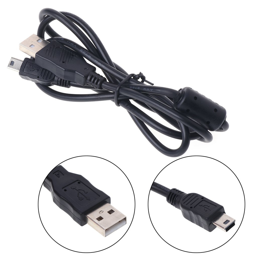 Yongnuo 35 Mm Canon Cavo USB Nuovo Per Fotocamere Canon IXUS E PowerShot - Mini USB, Ideale Per Sincronizzazione E Ricarica Fujifilm Finepix