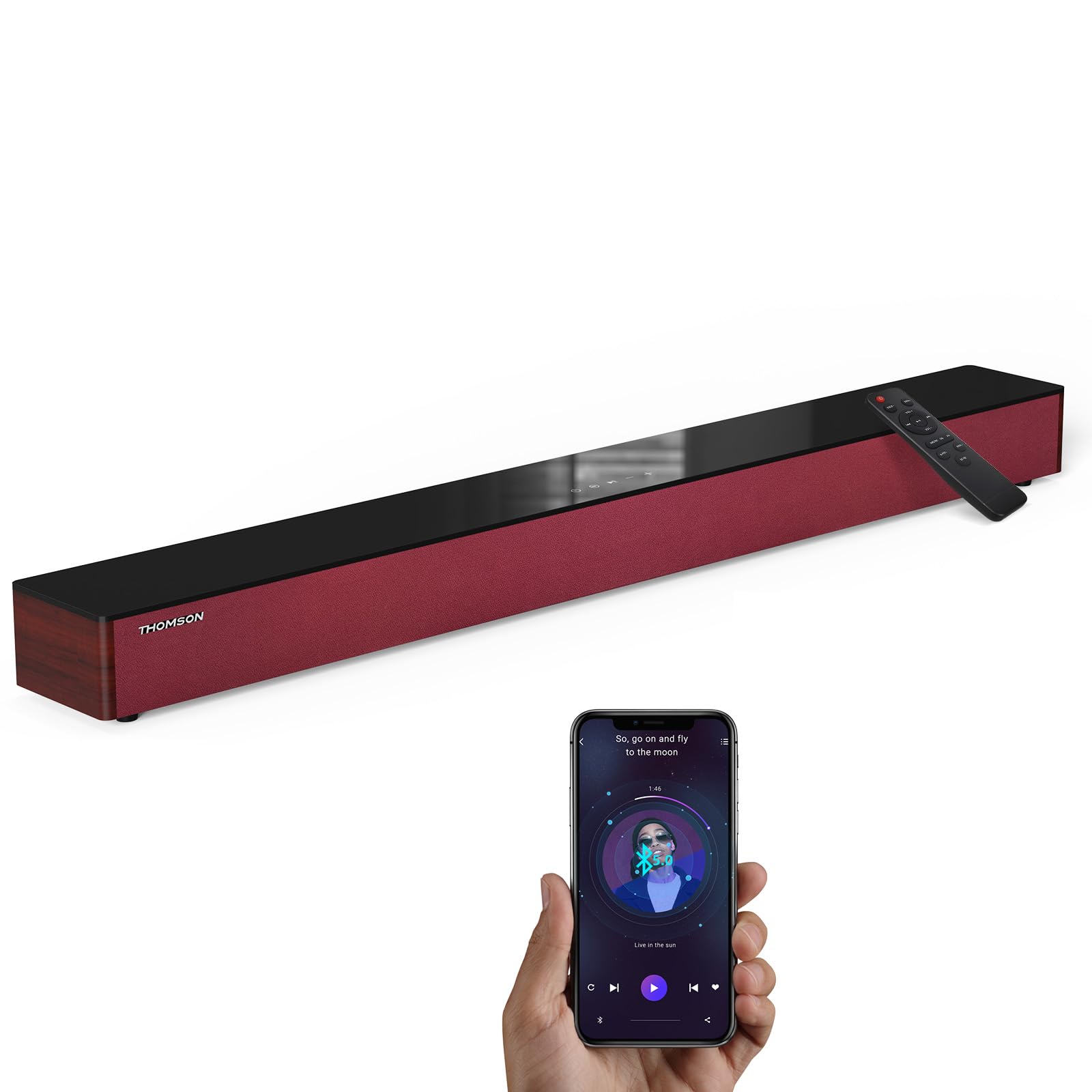 THOMSON B210 Sound Bar with remote control
