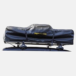 horntools Dachzelt Abdeckung 165cm schwarz für Dachzelt 165cm Reissverschluss