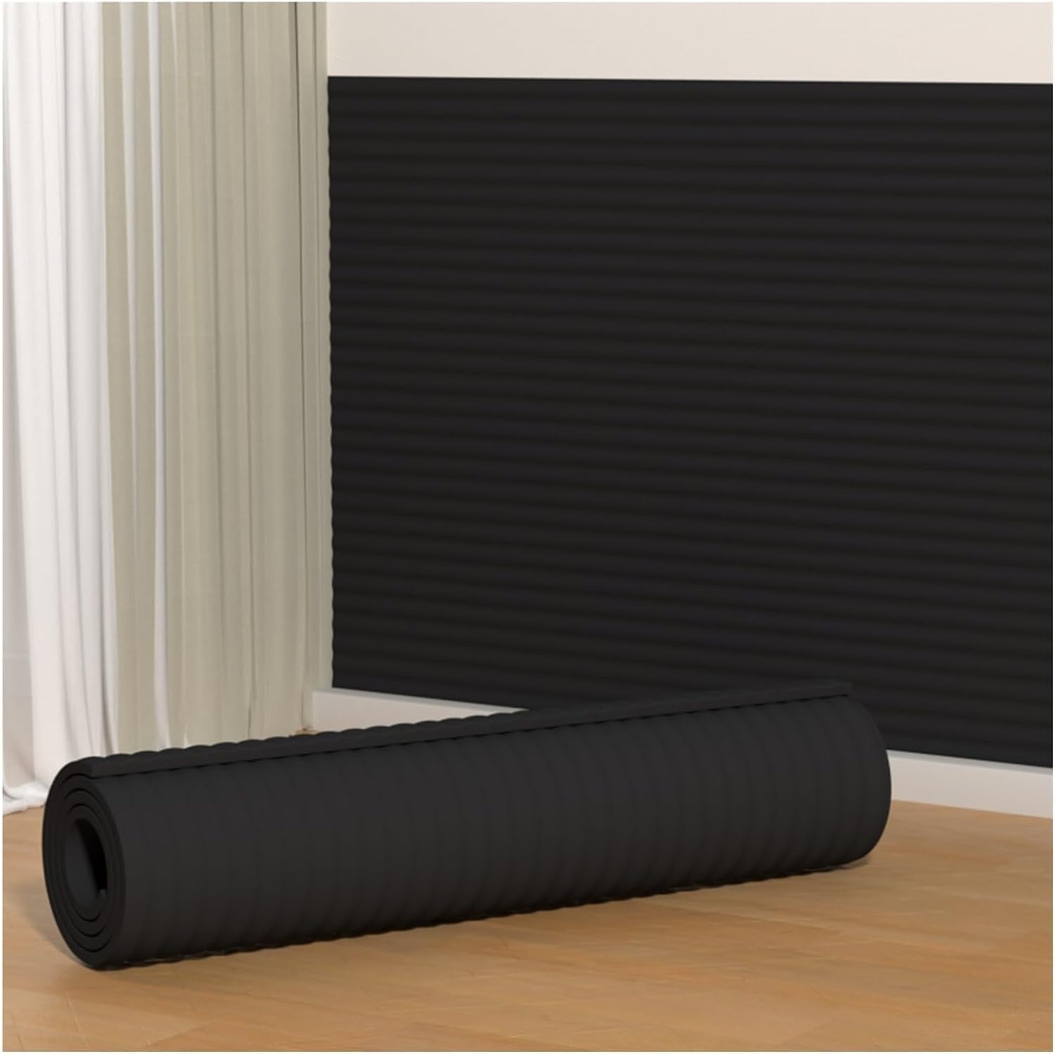 Tianqihao Black Garage Wall Protector Wall Corner Guard For Parking Garages, Wall Corner Protector Proof Foam Padding, Garage Parking Bumpers For Parking Garages,-3M