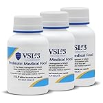 VSL 3 Probiotics for Digestive Health, IBS & UC Symptoms - 112.5B CFUs, High-Potency, Multi-Strain, Live, Refrigerated Probiotic, Medical Food for Gut Health Support in Men & Women, 180 Capsules