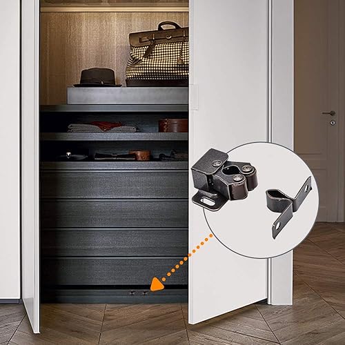 Miniatura 7 de 20 pestillos de acero laminado en frío (tono bronce)