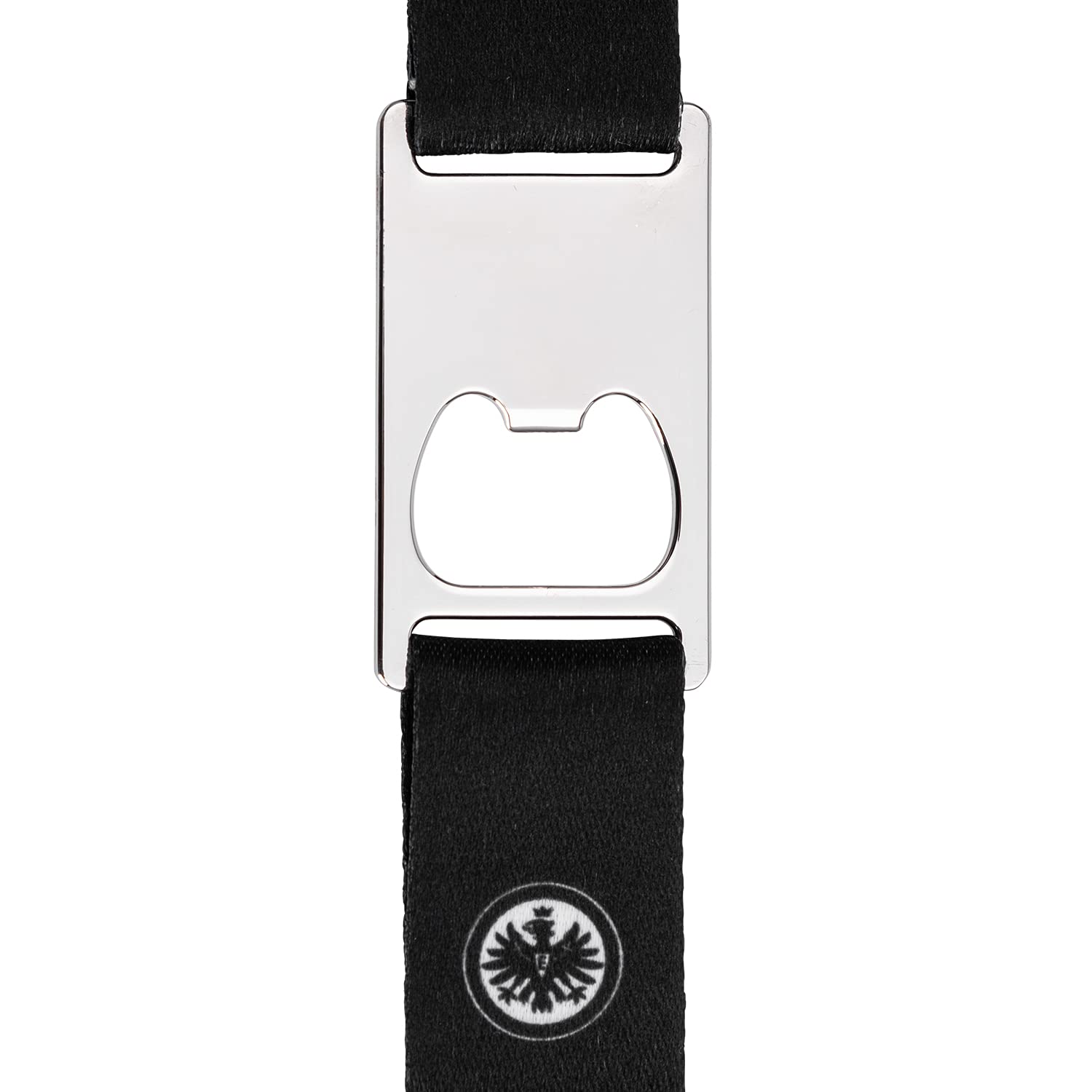 Eintracht Frankfurt Lanyard and bottle opener, Black, White - Image 2