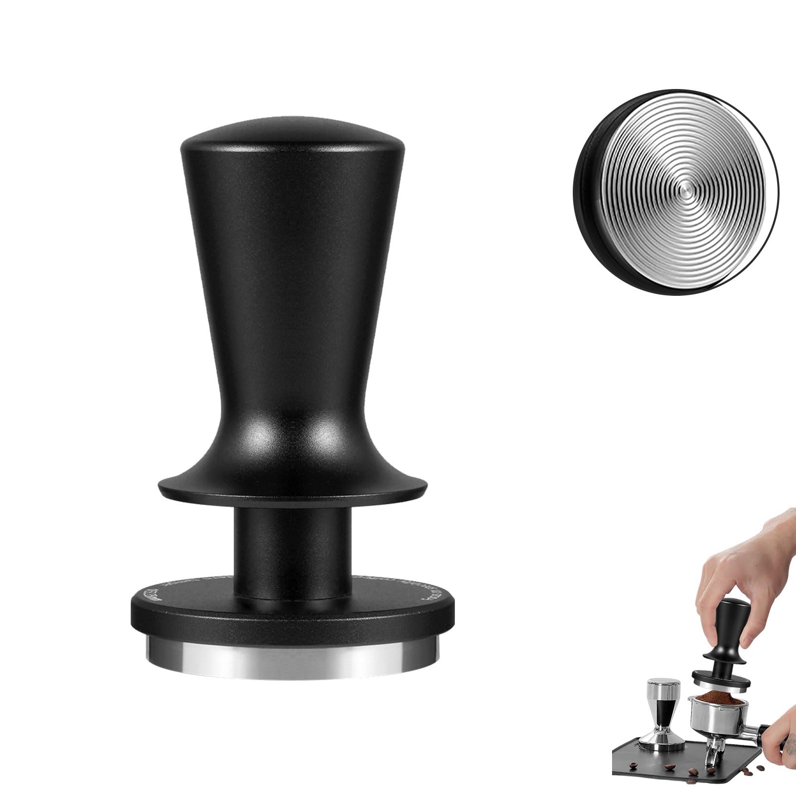 Tamper caffè Tamper caffè Calibrato Caricato a Molla Base in