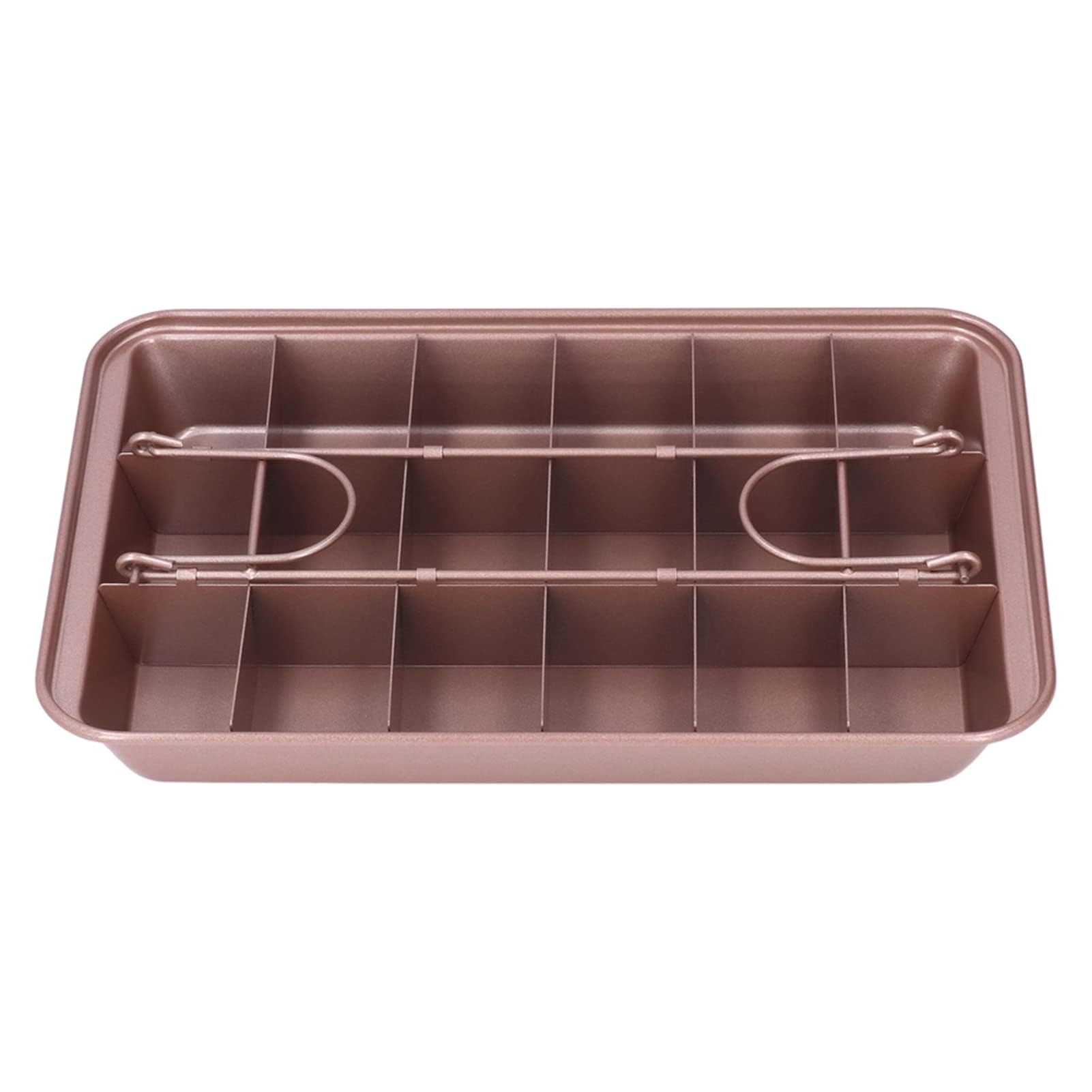 Teglia da Forno per Brownie Teglia da Forno per Brownie Teglia da Forno Antiaderente in Acciaio Ad Alto Tenore di Carbonio Acciaio Ad Alto Tenore di Carbonio per Ciambella Torta