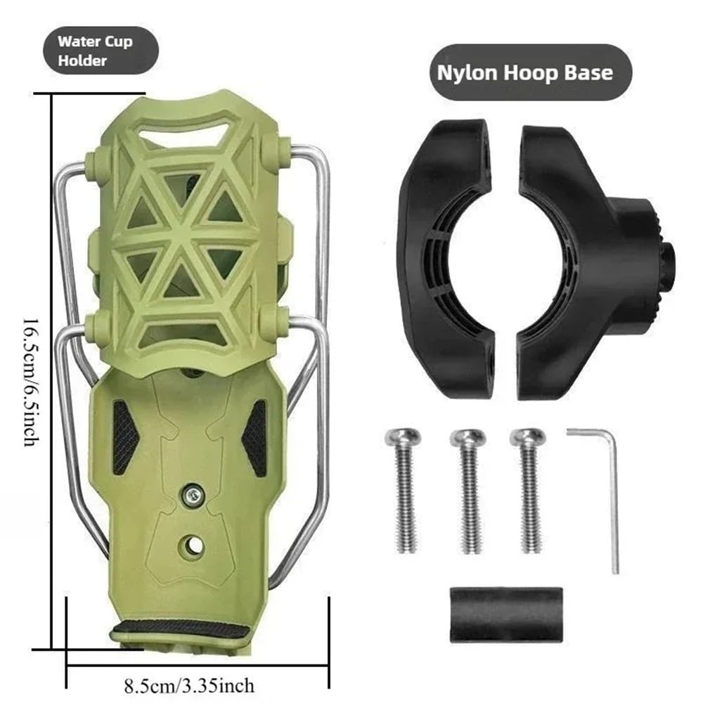 1-4 Piezas Soporte Universal Ajustable para portabotellas de Agua para Bicicleta, Motocicleta, portavasos eléctricos, Abrazadera, Accesorios Esenciales para Ciclismo
