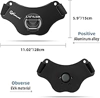 Vista 6 de Cinturón de pesca Cinturón de lucha ajustable de aluminio/fibra de carbono/cinturón de lucha de plástico Cinturón de pesca de pie