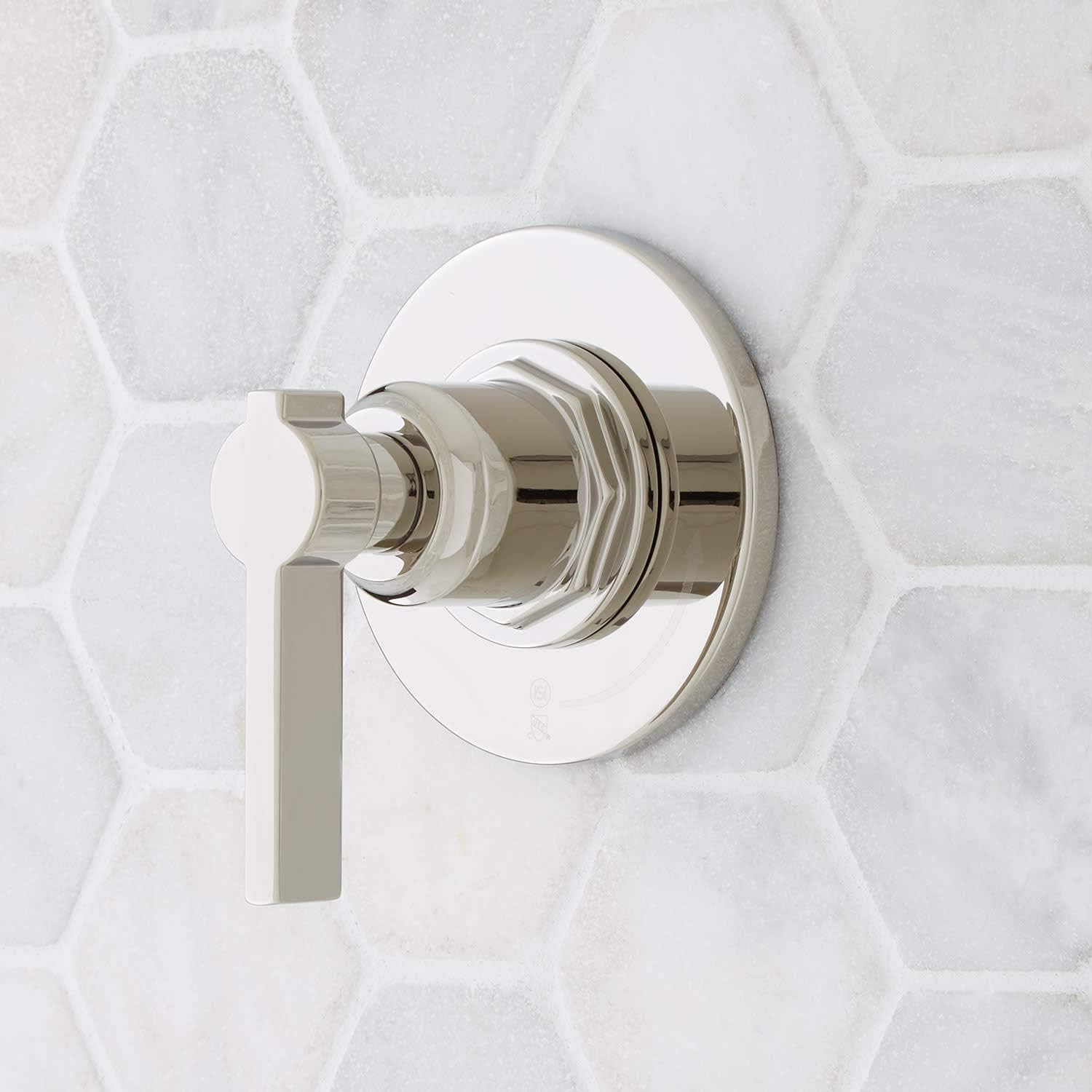 Signature Hardware 448327 Greyfield Volume Control Trim - 3/4" Rough In Valve Included - Polished Nickel