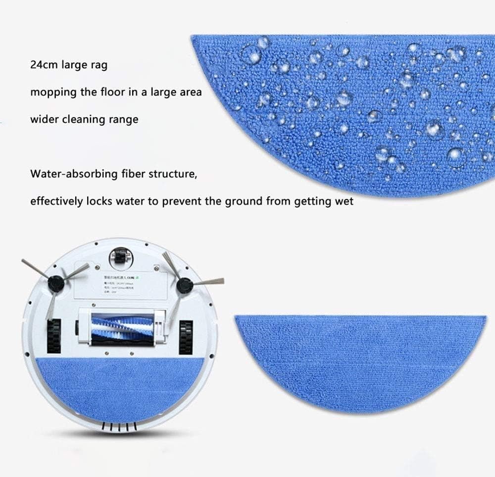 3 in 1 Smart Navigating Robotic Vacuum Cleaner Intellect Ultra Slim Quiet Automatically Sweeping Scrubbing Mopping Floor Cleaning Robot for Pet Hair Carpet All Types of Floor