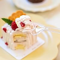 Vista 7 de POSATE Cucharas de plástico de 7.1 pulgadas (60 unidades), cucharas desechables transparentes resistentes