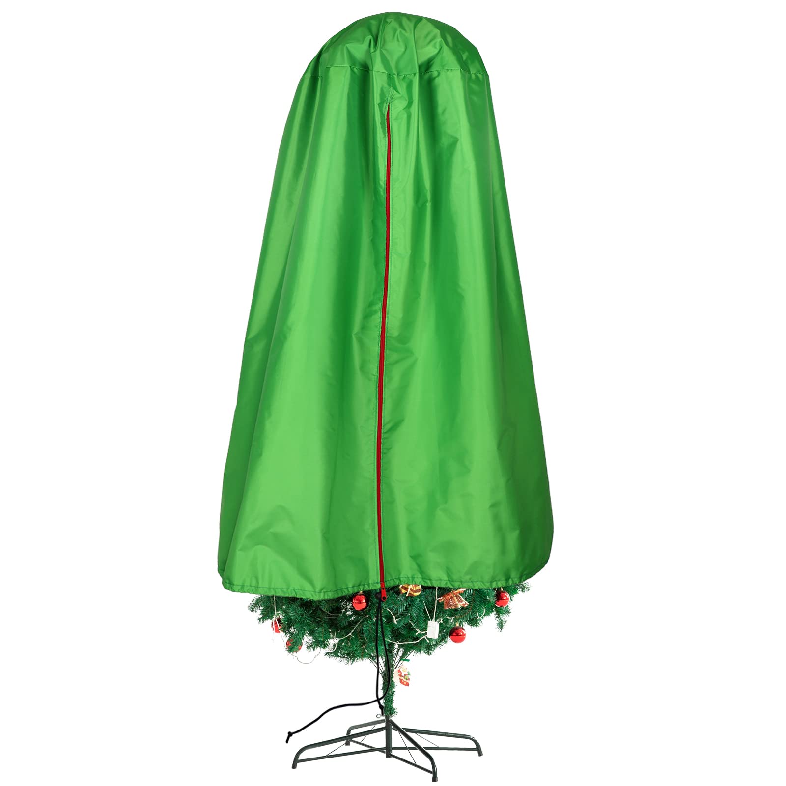 Copertura per Albero di Natale di Alta Qualità - Sacchetto Verticale Antipolvere per Alberi da 6/7,5/2,7 m