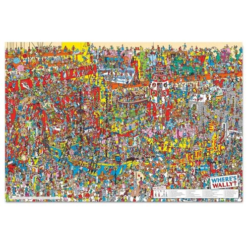 Grupo Erik Poster ¿Donde esta wally? - Laminas decorativas