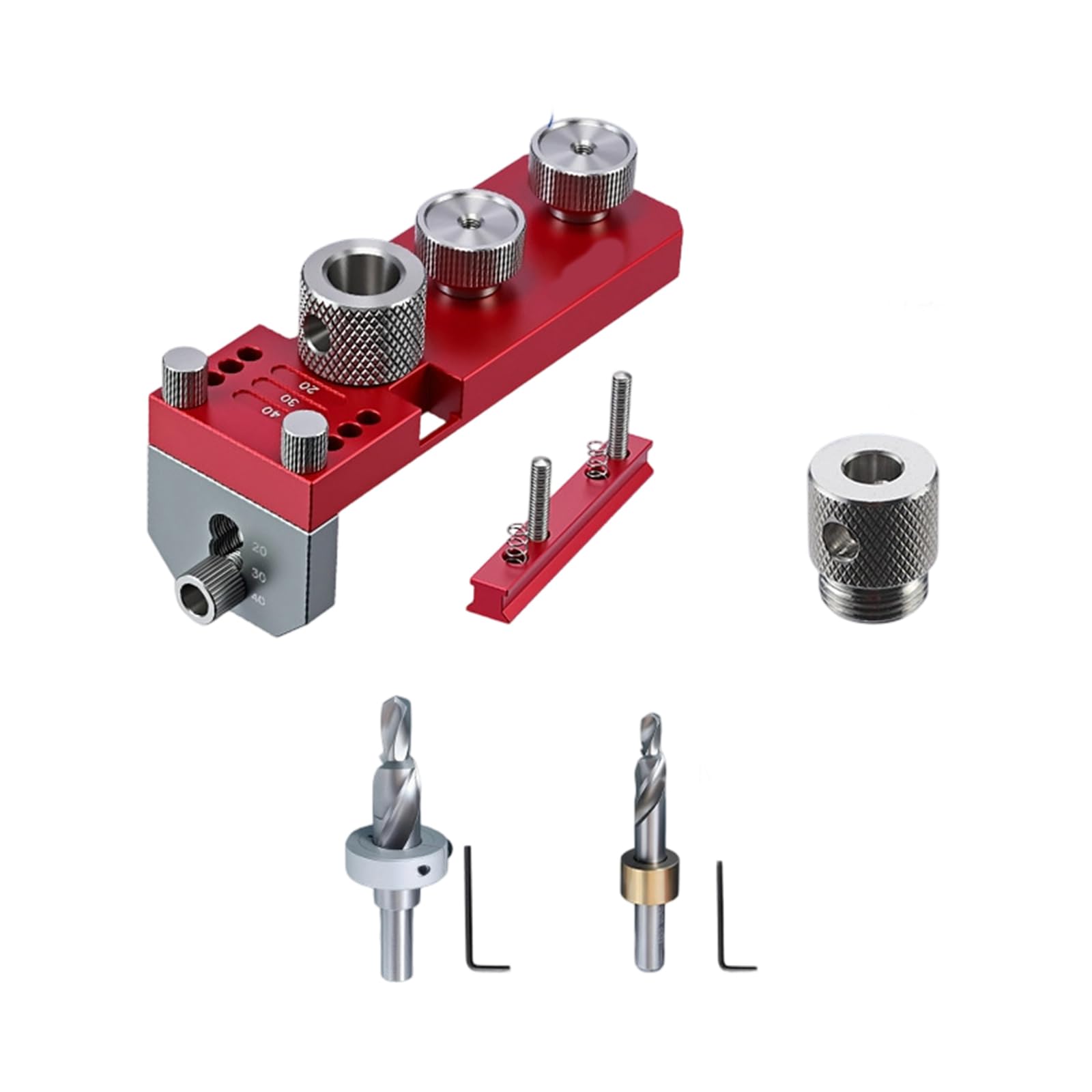 Laikoutd A 1 Set High Ccuracy Luminum Lloy Drilling Jigs For Ccurate Hole In Luminum Profile Ideal For Craft Projects Jigs