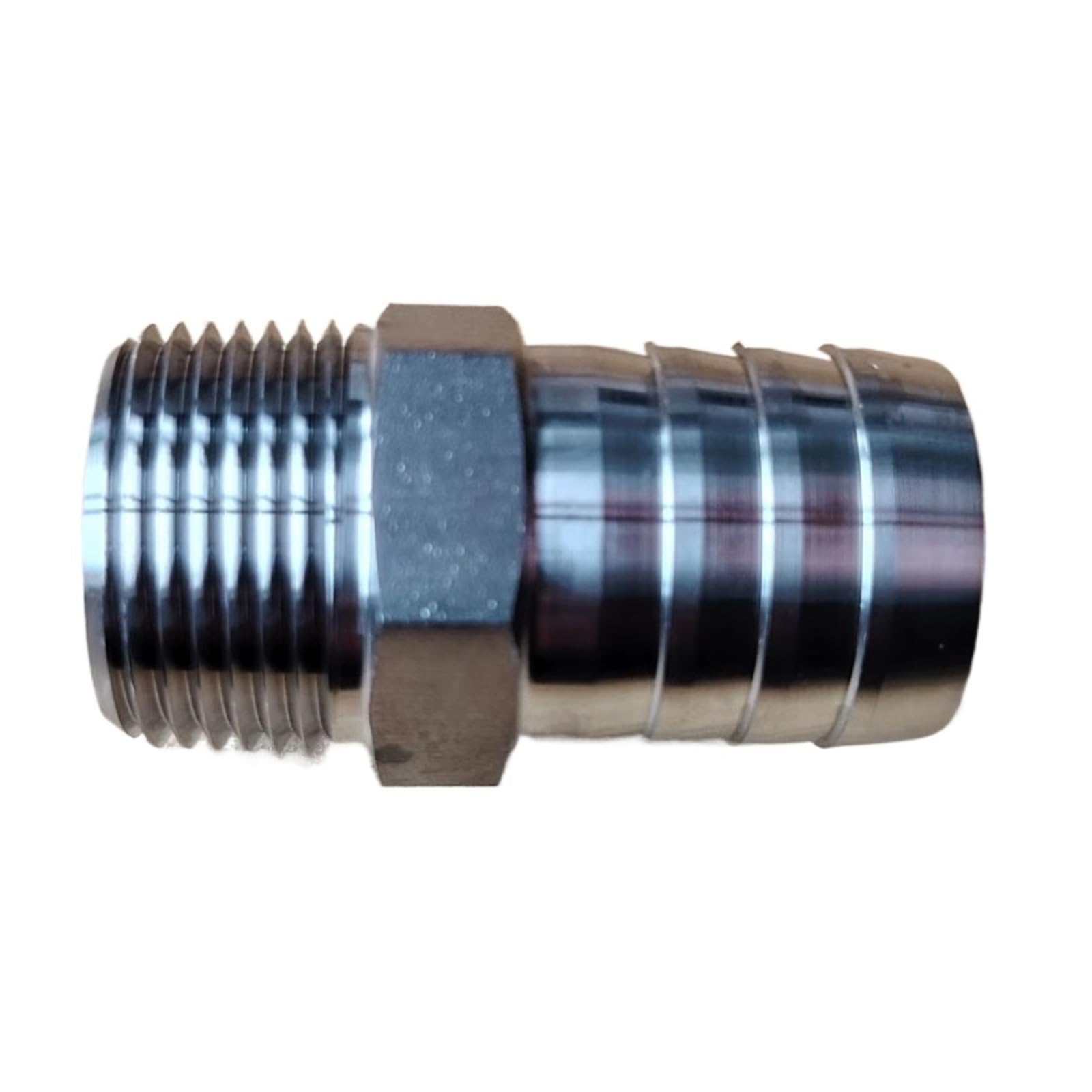 Dpurpiwady Men's One Color Stainless Steel 304 3/4“ Npt To 1" Rubber Hose