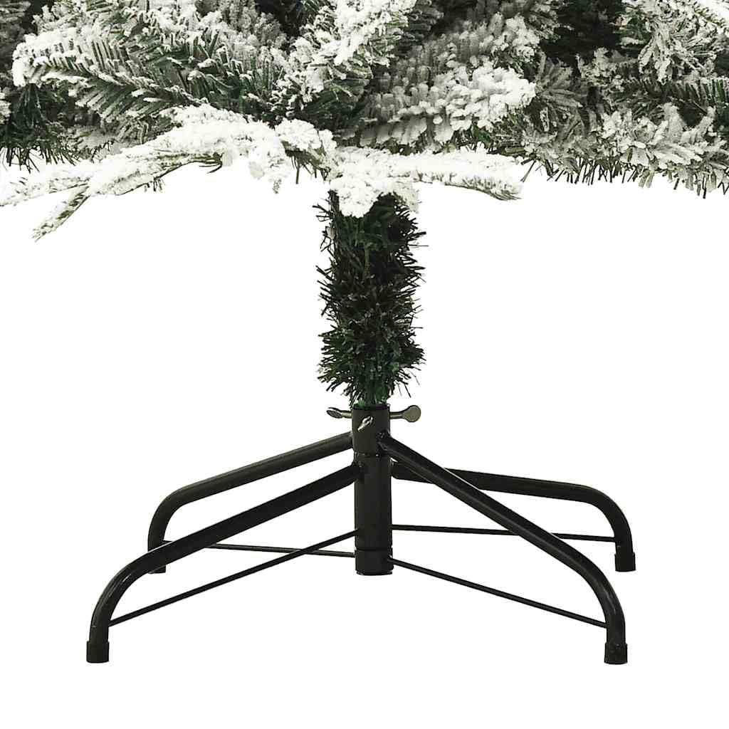 Albero di Natale artificiale verde 180 cm in PVC e PE con supporto in acciaio, un albero di Natale verde realistico per la tua decorazione