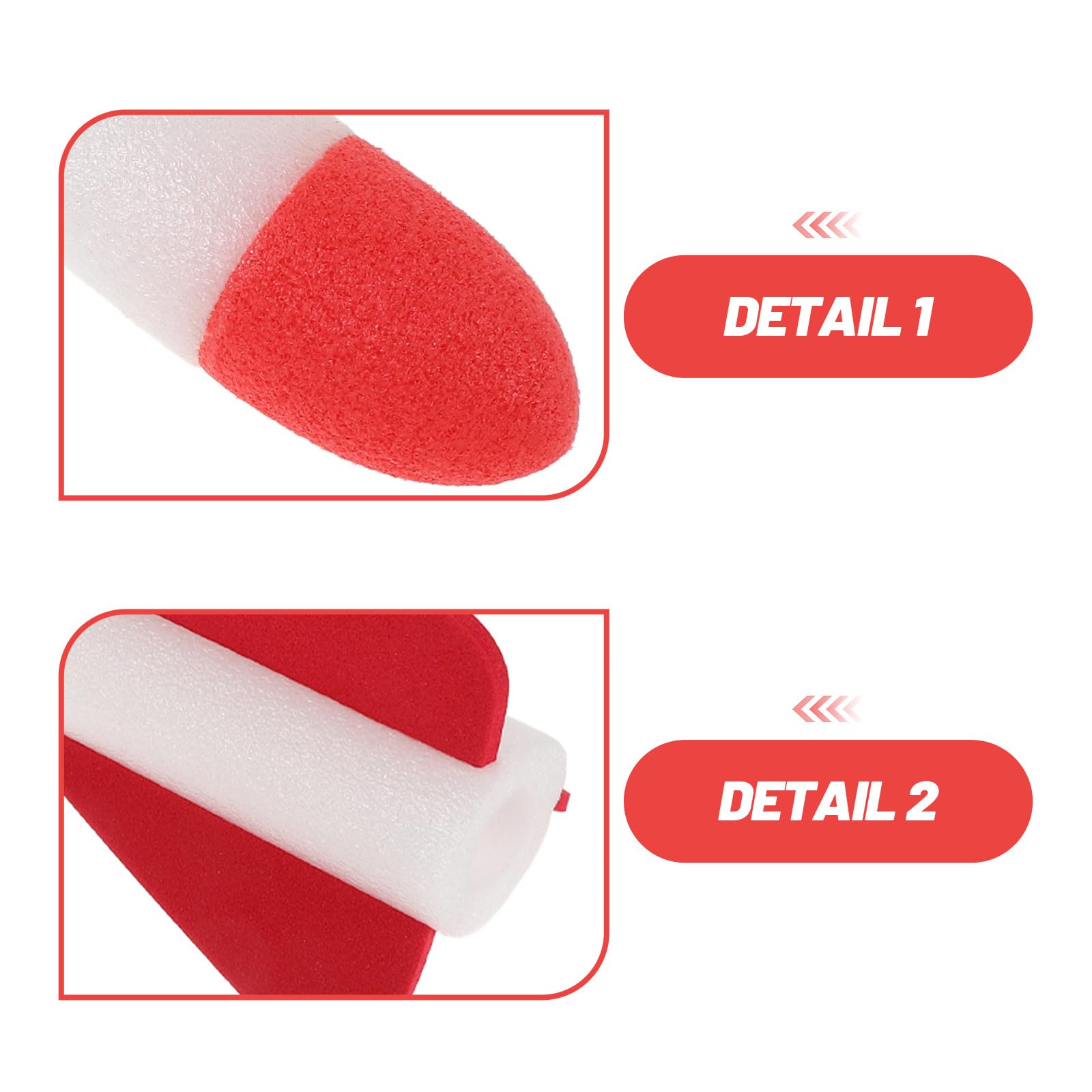 UPKOCH 15 recharge pour Lance-roquettes Accessoires de Jeu fusées Jouet de Rechange