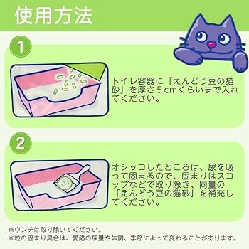 Amazon | JOYPET(ジョイペット) クリーンケア えんどう豆の猫砂 緑茶の