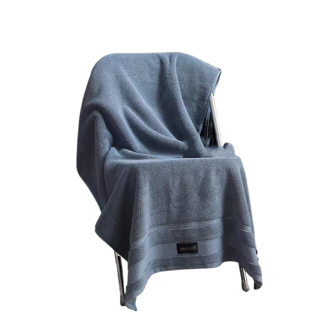 Serviette de bain en coton douce drap de bain absorbant pour ensembles de salle de bain
