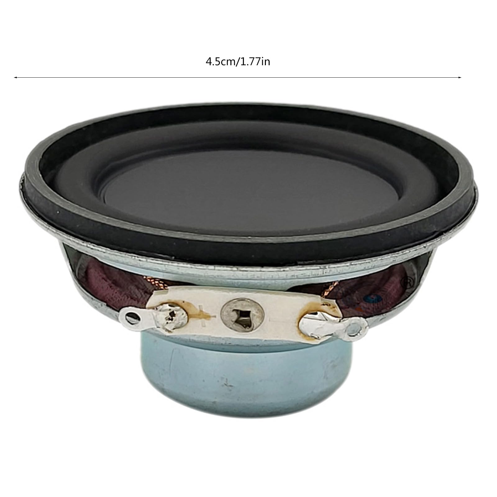 Amazon | 45mm 4OHM 5Wフルレンジステレオラウンドスピーカー16コイル