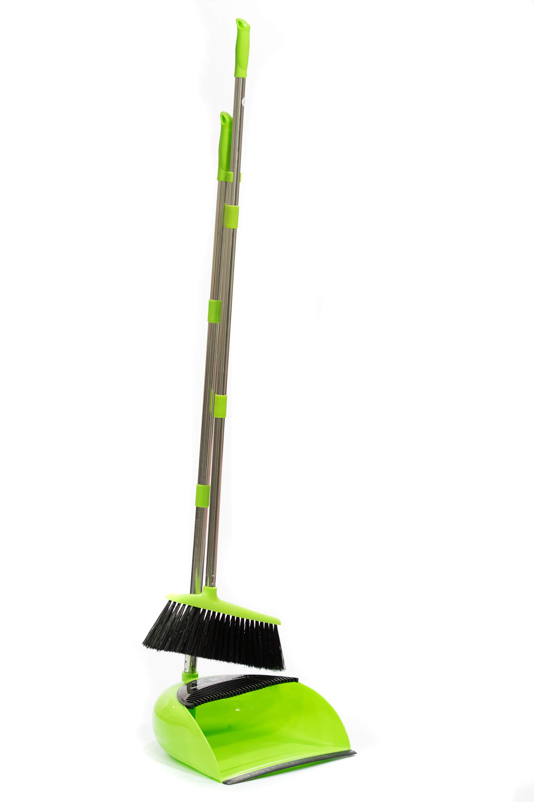 Long Handled Dustpan and Brush Set Lobby Dust Pan with Long Handle