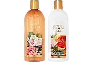 Brightest Bloom Shampoo and Conditioner Duo: Revitalize Your Hair and Body