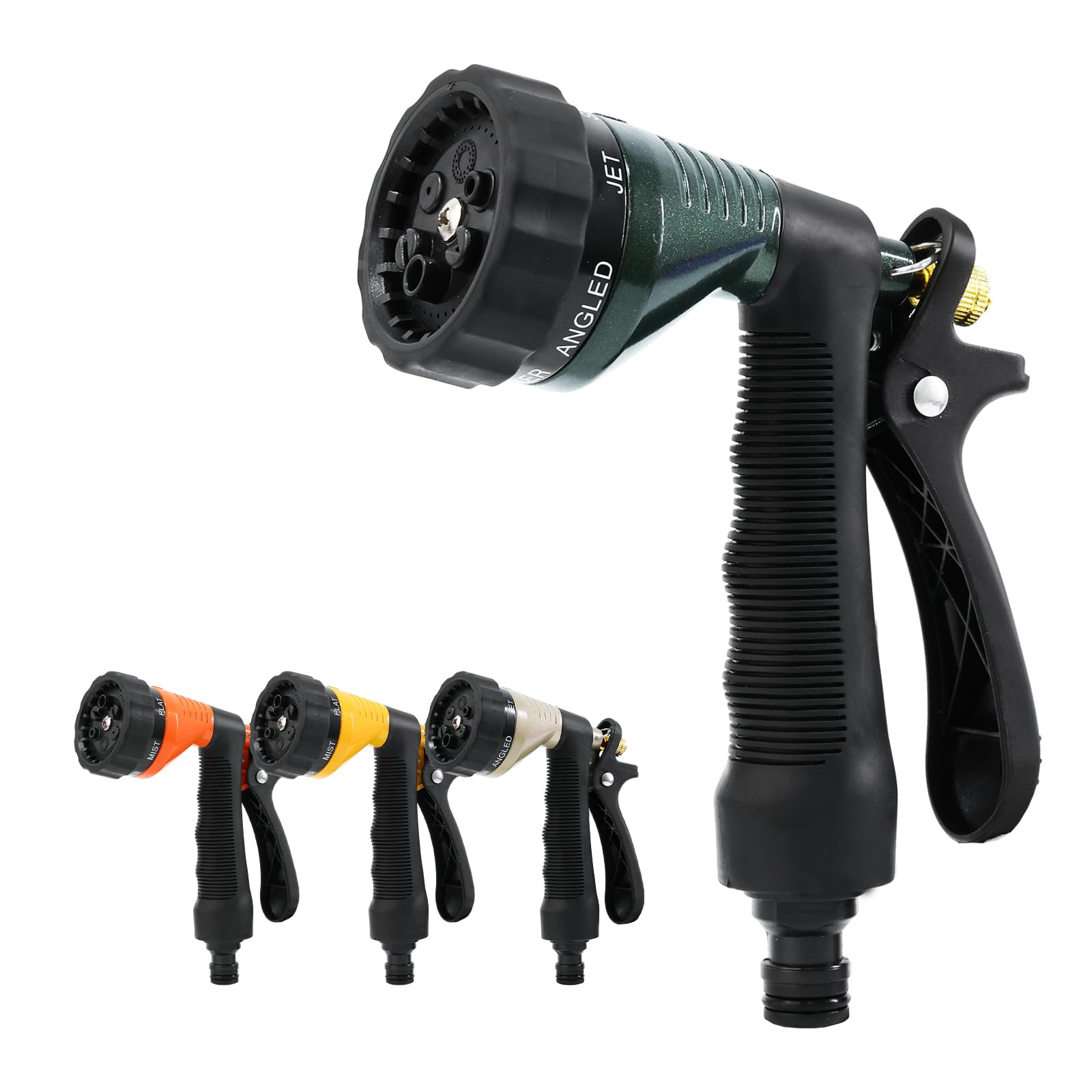 RESTMO Hose Pipe Spray Gun, Heavy Duty Metal Garden Hose Spray Gun