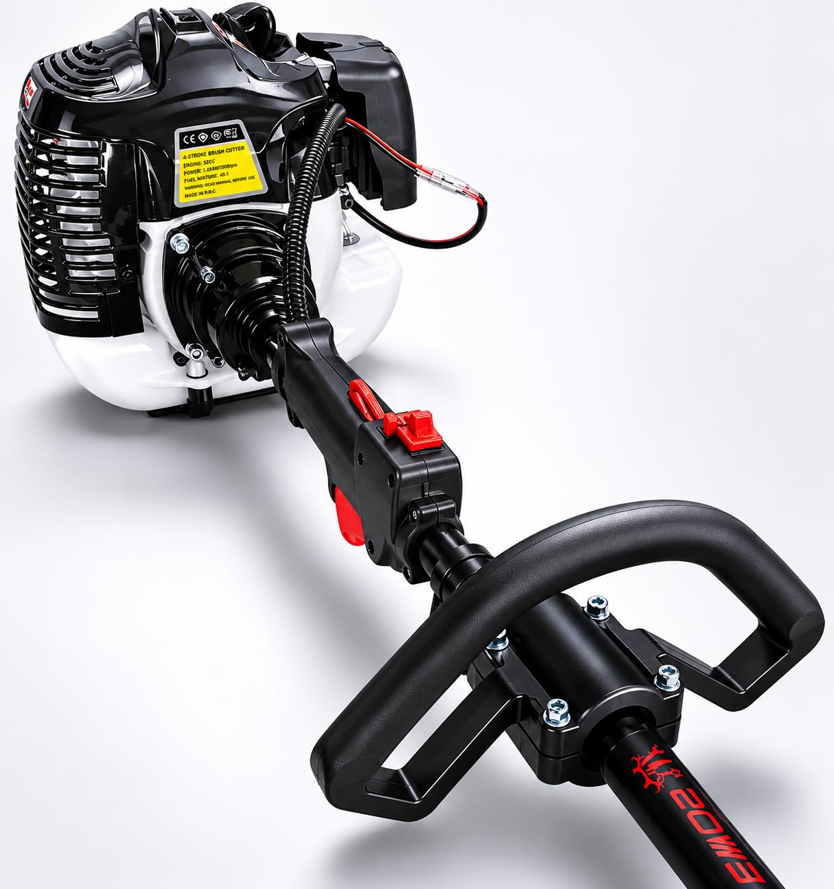 Desbrozadora multifuncion 7 en 1 -Corta Setos, Césped, Disco y Podadora – 65cc