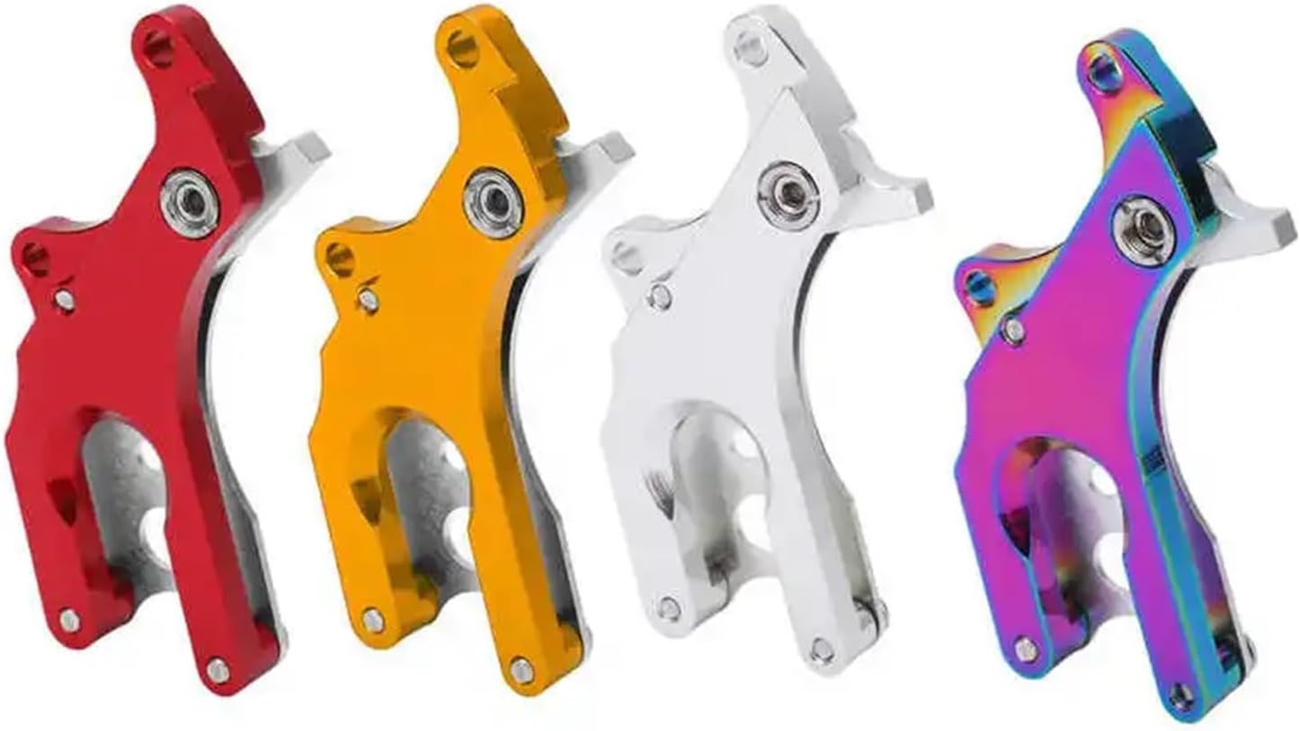 Disc Brake Adapter 2pcs Road Bike Disc Brake Conversion Seat Bicycle Brake Fixed Seat Adapter for Cycling Bike Part for Mounting Conversion