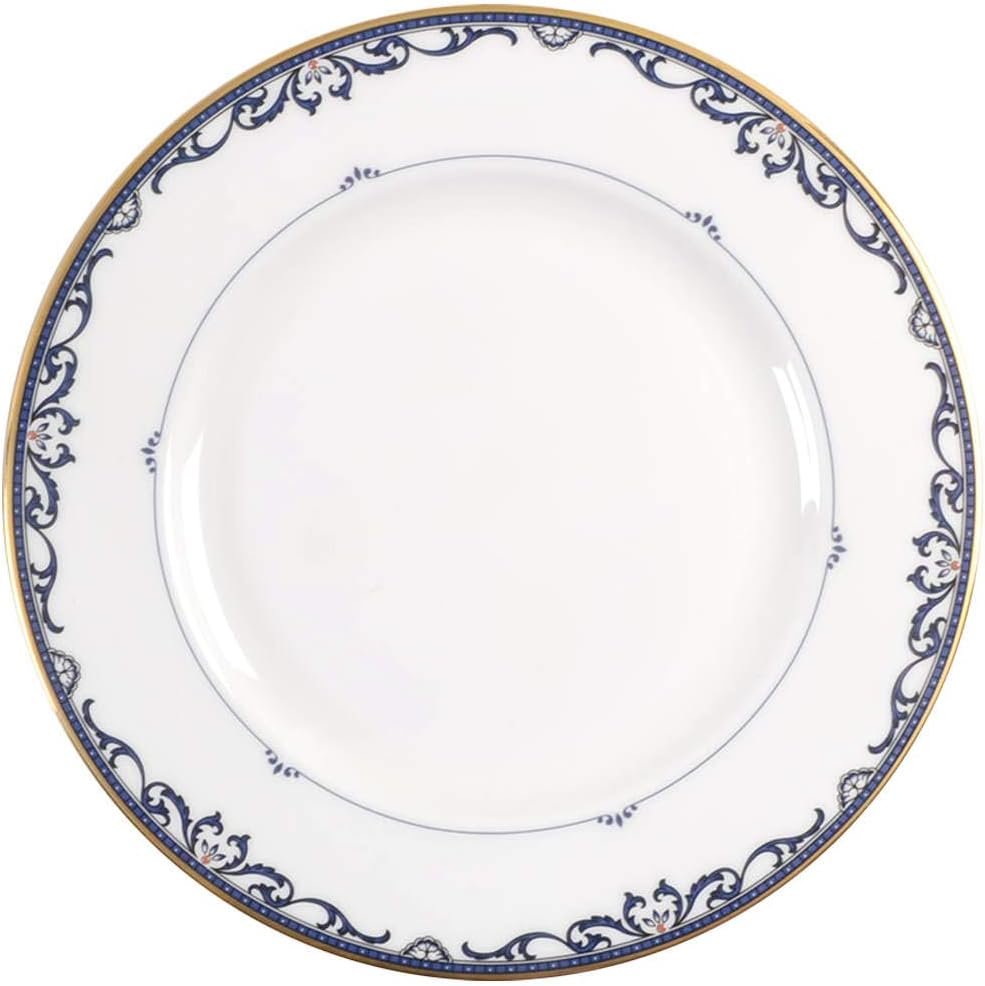 Lenox Royal Scroll Gold Banded Bone China Salad Plate